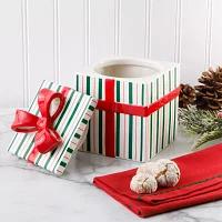 Martha Stewart Festive Bow Ceramic Candy Jar