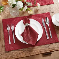 Elrene Home Fashions Caiden Elegance 4-pc. Napkins