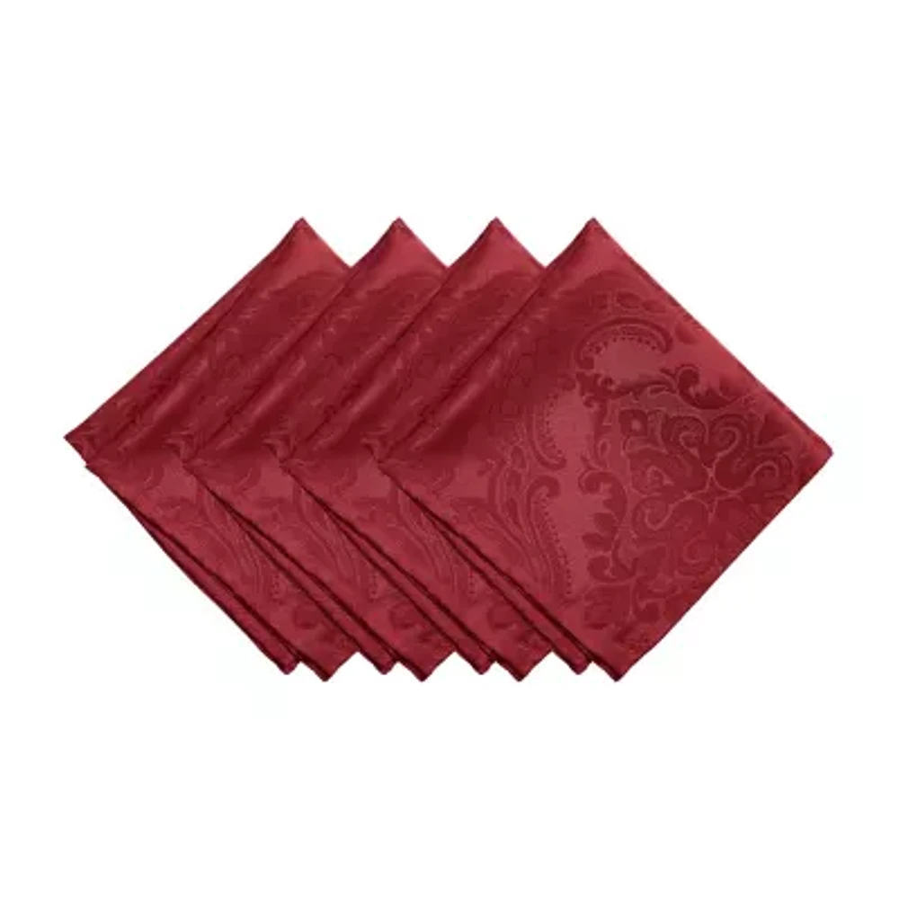Elrene Home Fashions Caiden Elegance 4-pc. Napkins