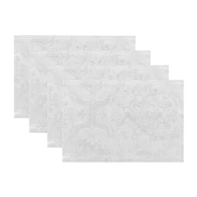 Elrene Home Fashions Caiden Elegance 4-pc. Placemats