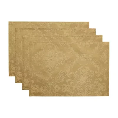 Elrene Home Fashions Caiden Elegance 4-pc. Placemats