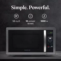 Farberware Classic FMO11AHTBKB 1.1 Cu. Ft. 1000-Watt Microwave Oven