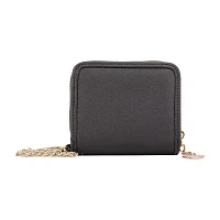 Juicy By Couture Checkmate Womens Zip Around Wallet