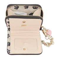 Juicy By Couture Checkmate Womens Zip Around Wallet