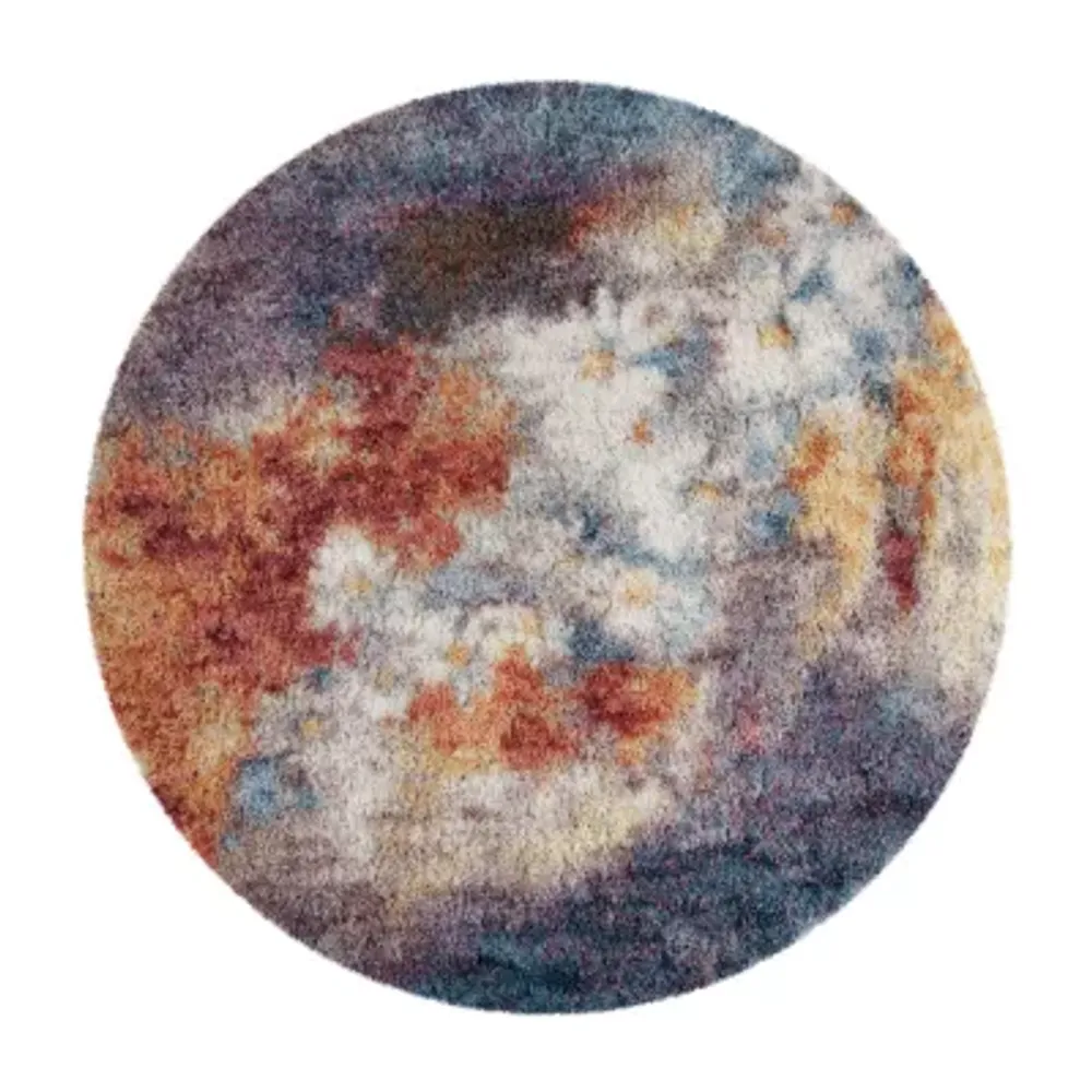 Safavieh Gypsy Collection Corina Abstract Round Area Rug