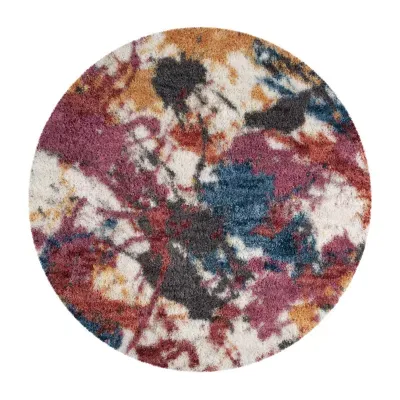 Safavieh Gypsy Collection Vaska Abstract Round Area Rug