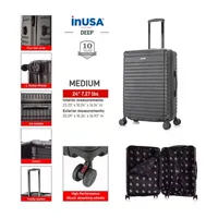 InUSA Deep 24" Hardside Lightweight Luggage