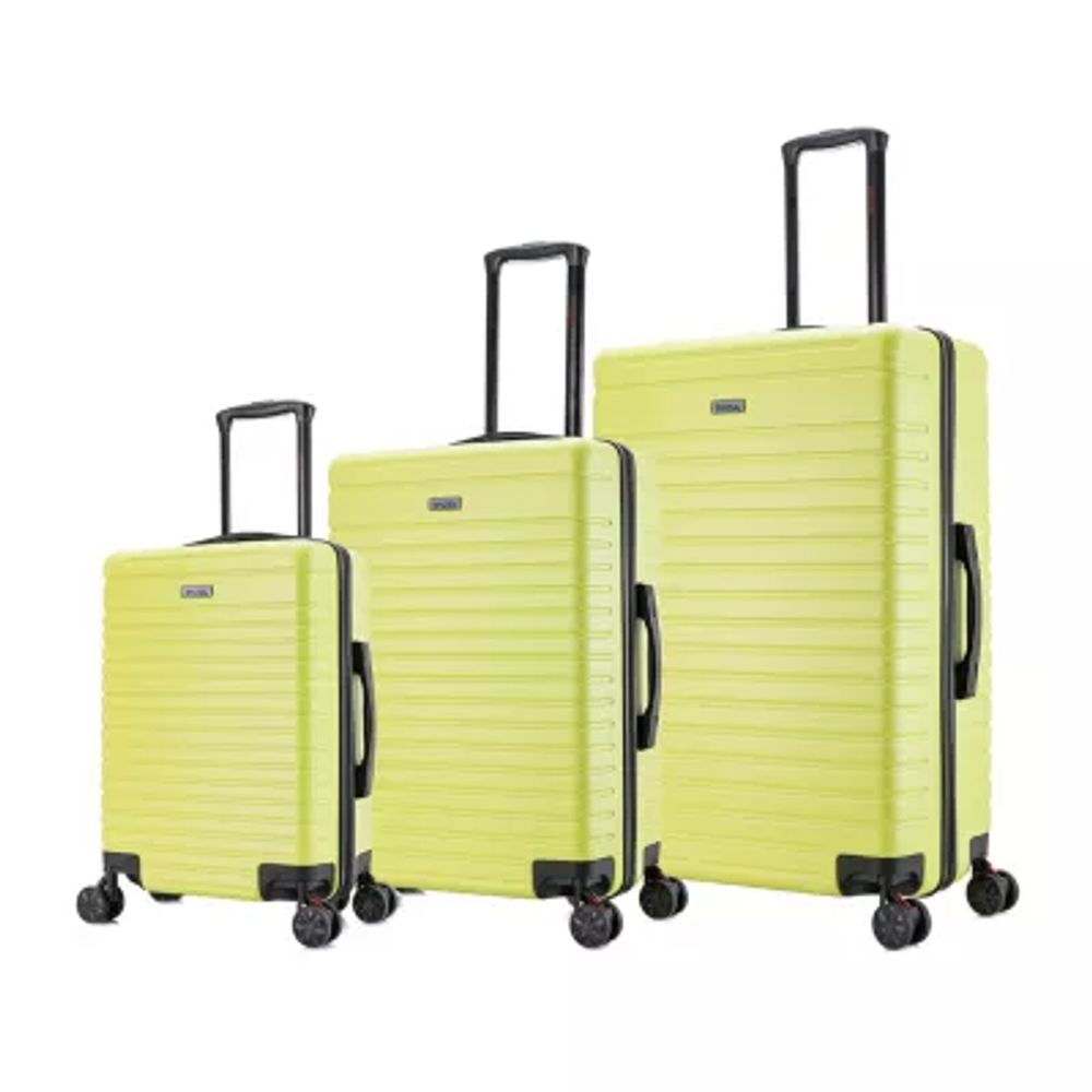 InUSA Deep 3-pc. Hardside Lightweight Luggage Set