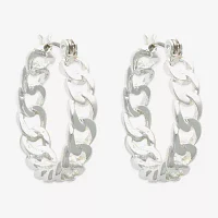 Mixit Hypoallergenic Stainless Steel Hoop Earrings