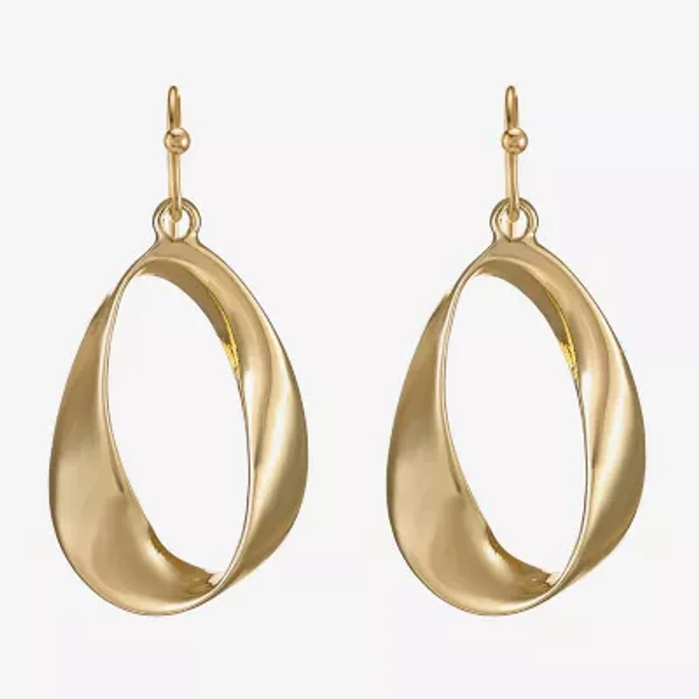 Liz Claiborne Open Drop Earrings