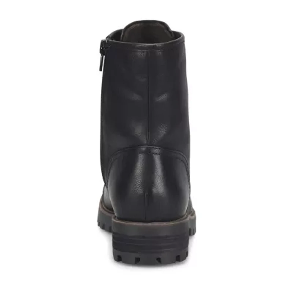 Boc Womens Amaih Stacked Heel Lace Up Boots