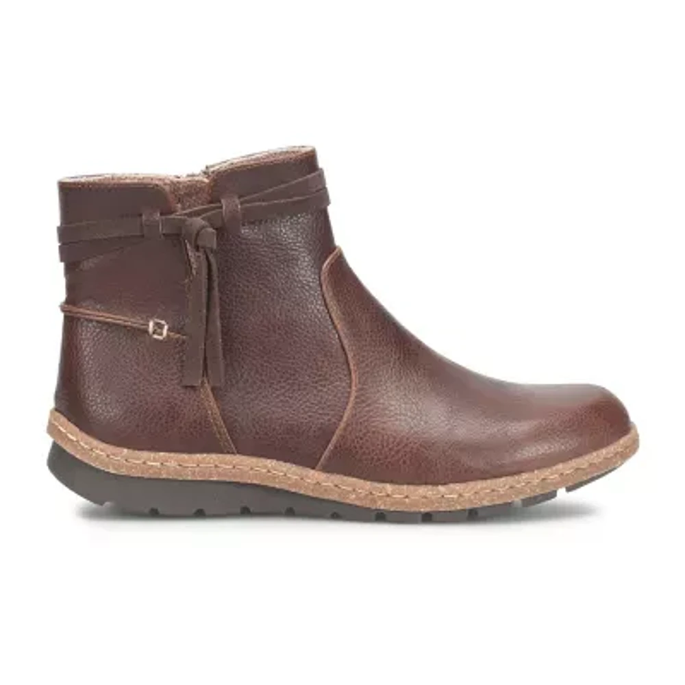 Boc Womens Addi Flat Heel Booties