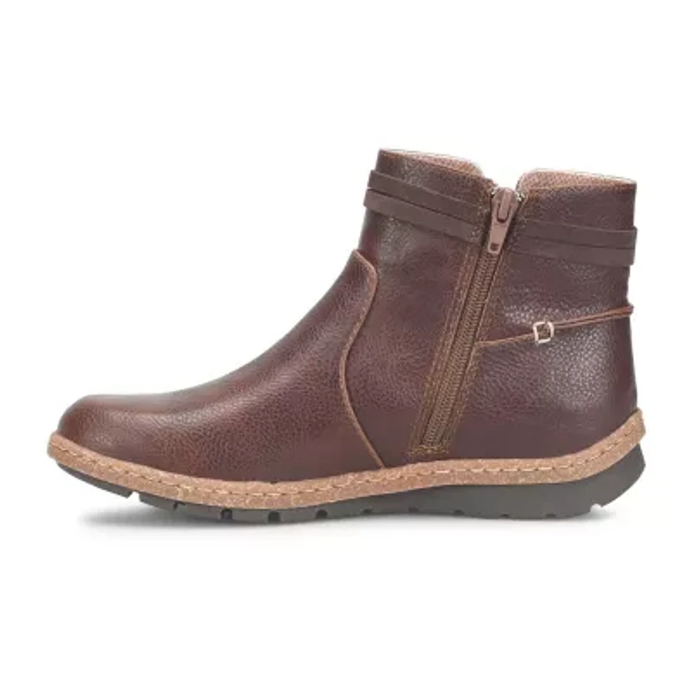 Boc Womens Addi Flat Heel Booties
