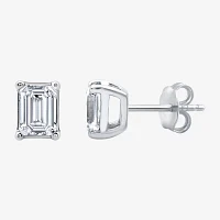 Ever Star (H-I / Si2-I1) 1/2 CT. T.W. Lab Grown White Diamond 10K White Gold Stud Earrings