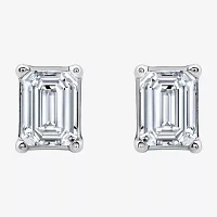 Ever Star (H-I / Si2-I1) 1/2 CT. T.W. Lab Grown White Diamond 10K White Gold Stud Earrings