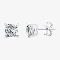 Ever Star (F / Vs2) 1 1/2 CT. T.W. Lab Grown White Diamond 14K White Gold Stud Earrings