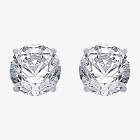 Ever Star (G / Vs1-Vs2) CT. T.W. Lab Grown White Diamond 14K Gold Round Stud Earrings