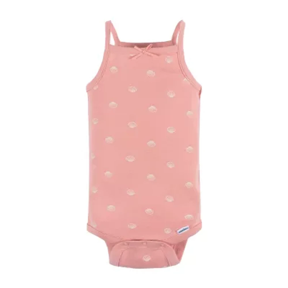 Gerber Baby Girls 4-pc. Halter Neck Sleeveless Bodysuit