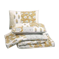 Modern Heirloom Saffron 3-pc. Quilt Set