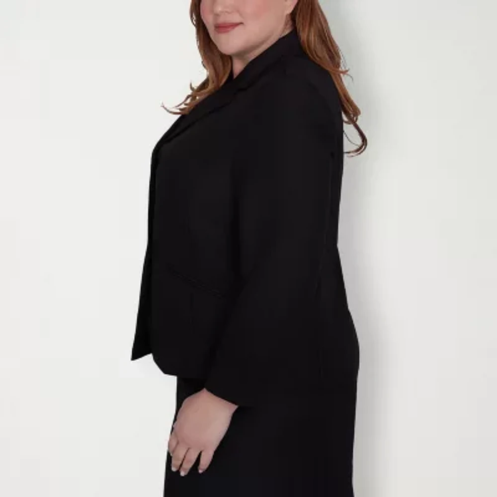 Alfred Dunner Classics Womens Plus Suit Jacket