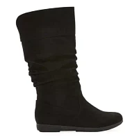 St. John's Bay Womens Korba Flat Heel Slouch Boots