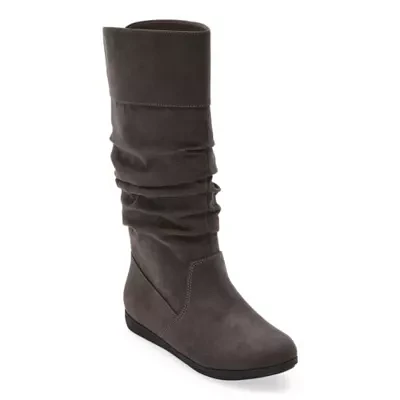 St. John's Bay Womens Korba Flat Heel Slouch Boots