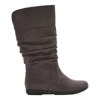 St. John's Bay Womens Korba Flat Heel Slouch Boots