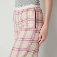 Arizona Body Womens Juniors Flannel Pajama Pants