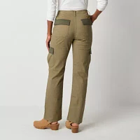 a.n.a Womens High Rise Straight Cargo Pant