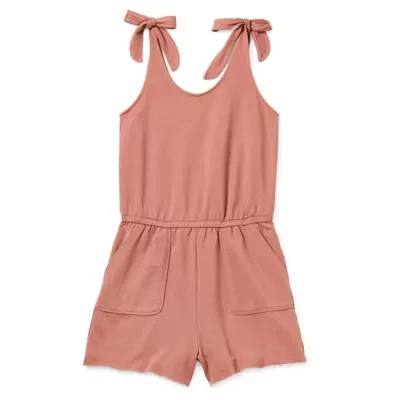 Vanilla Star Big Girls Sleeveless Romper