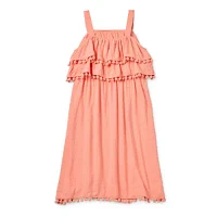 Self Esteem Big Girls Sleeveless A-Line Dress