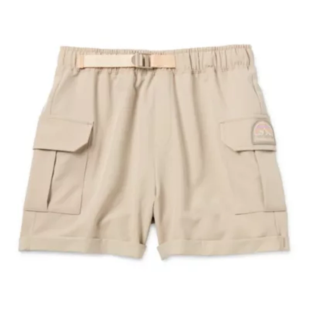 Avalanche Big Girls Adjustable Waist Cargo Short