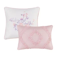 Intelligent Design Elodie Floral Midweight Comforter Set