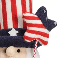 National Tree Co. 18in Patriotic Christmas Gnome