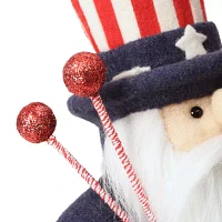 National Tree Co. 18in Patriotic Christmas Gnome