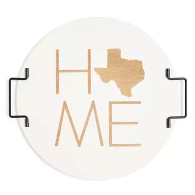 Sullivan Incorporated Texas With Handles Decorative Tray