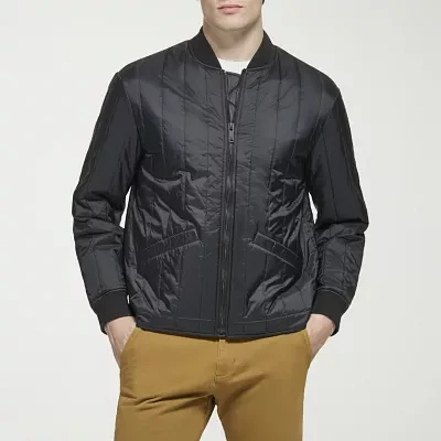 Dockers Mens Water Resistant Wind Interior Pockets Midweight Bomber Jacket