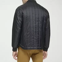 Dockers Mens Water Resistant Wind Interior Pockets Midweight Bomber Jacket