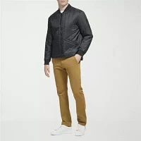 Dockers Mens Water Resistant Wind Interior Pockets Midweight Bomber Jacket