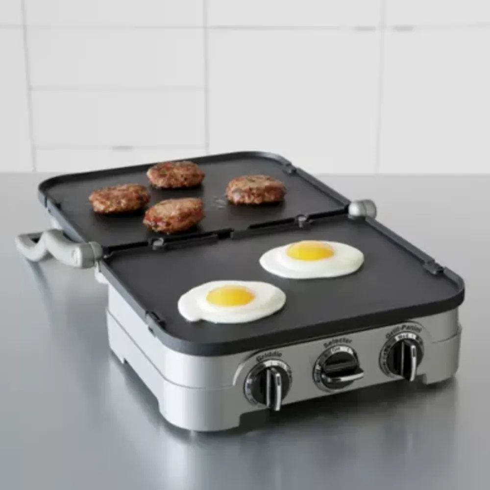 Cuisinart® Griddler + Removable Dishwasher-Safe Plates