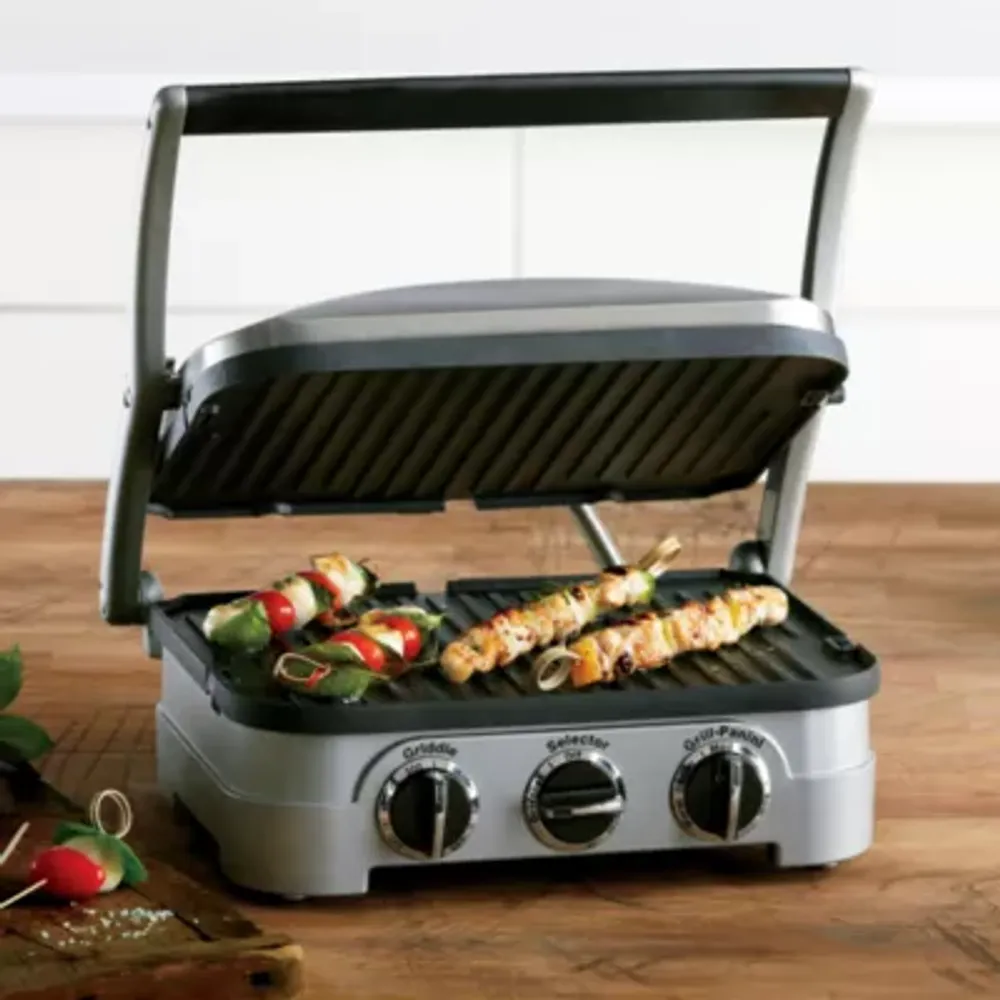 Cuisinart® Griddler + Removable Dishwasher-Safe Plates