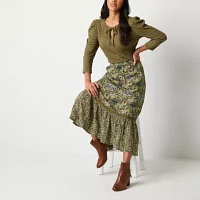 Frye and Co. Womens Mid Rise Maxi Skirt