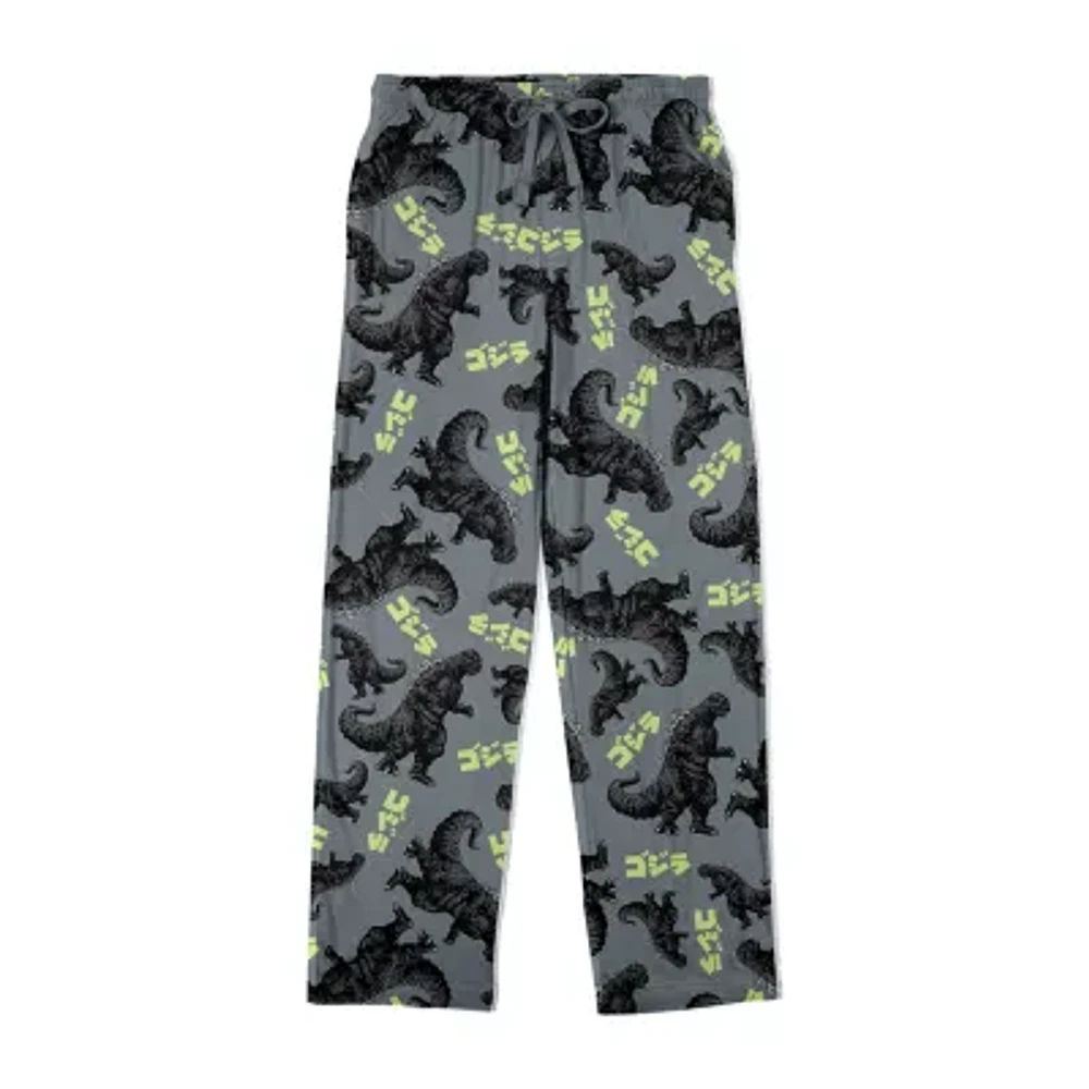 Godzilla Mens Fleece Pajama Pants