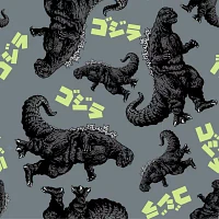 Godzilla Mens Fleece Pajama Pants