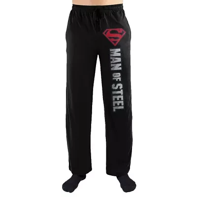 Superman Mens Fleece Pajama Pants