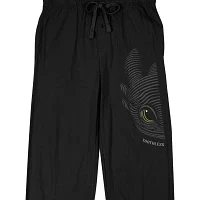 Dragon Toothless Mens Fleece Pajama Pants
