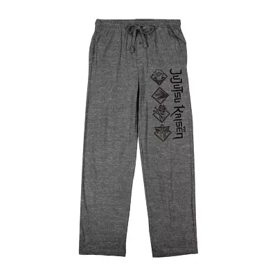 Jujutsu Kaisen Mens Fleece Pajama Pants