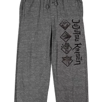 Jujutsu Kaisen Mens Fleece Pajama Pants