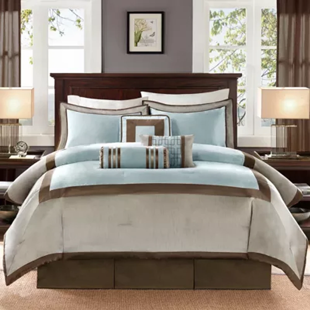 Madison Park Abigail 7-pc. Contemporary Comforter Set