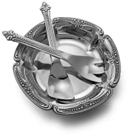 Wilton Armetale Belle Mont Aluminum Salad Servers